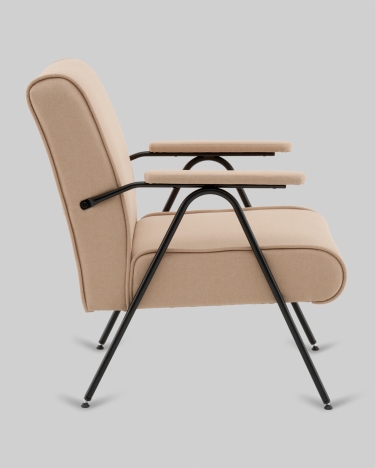 Кресло Stool Group Эндино рогожка бежевый