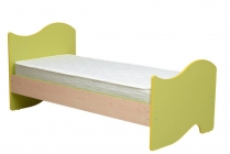 Кровать детская Матрица Юниор-11.1 9002000 Дуб молочный/Лайм