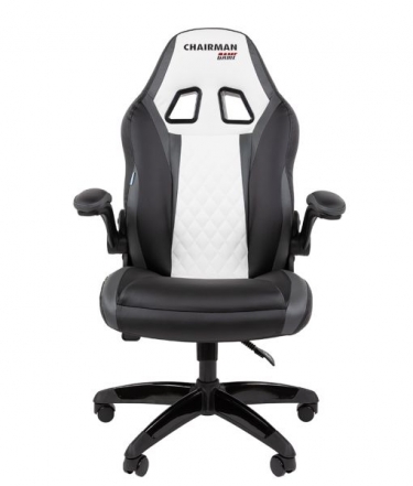 Кресло геймерское Chairman CHAIRMAN GAME 15 черный/серый/белый