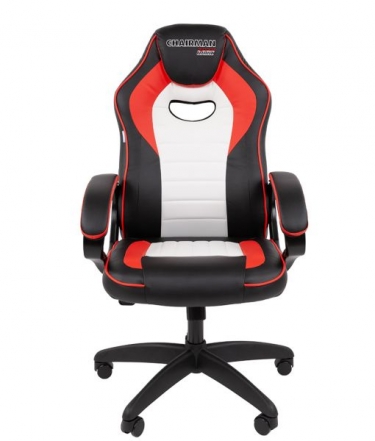 Кресло геймерское Chairman CHAIRMAN GAME 16 черный/красный/белый