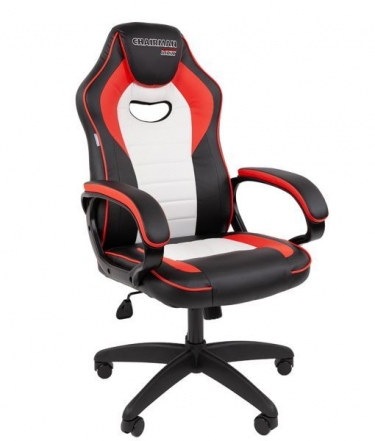 Кресло геймерское Chairman CHAIRMAN GAME 16 черный/оранжевый/белый