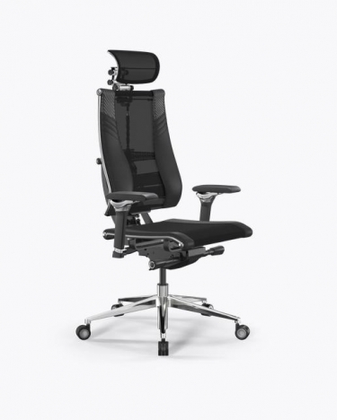Кресло компьютерное Метта Y 4DT B2-15D - YM93+Infinity+carbon /Kc14/Nc09/D06P/H13mM-3DM26.B35.G25.W04