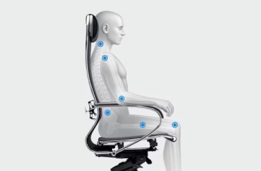 Кресло компьютерное Метта Samurai B2-12D - GoyaLE /Kc31/Nc31/D15P/H13mV-3DM26.B35.G25.W04