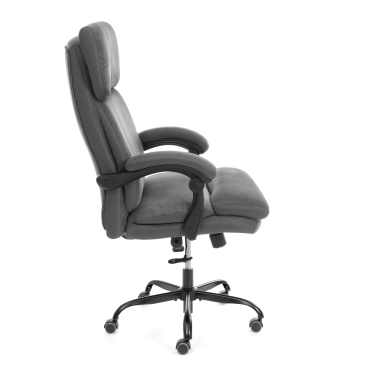 Кресло Tetchair Chief metalBL ткань, серый, KUB 05/TW-12
