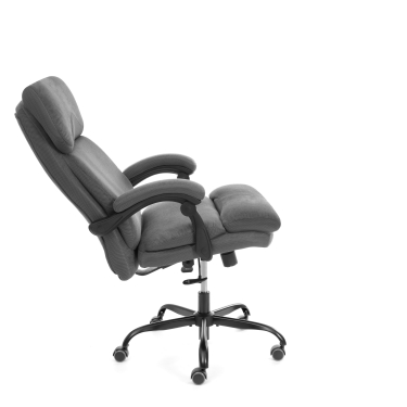 Кресло Tetchair Chief metalBL ткань, серый, KUB 05/TW-12