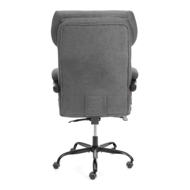 Кресло Tetchair Chief metalBL ткань, серый, KUB 05/TW-12