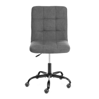Кресло компьютерное Tetchair Fiesta metalBL ткань, серый, KUB 05