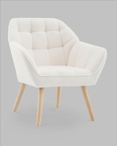 Кресло Stool Group Вэйл тэдди белый