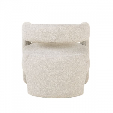 Кресло лаунж Stool Group Bones серебристый