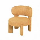 Кресло лаунж Stool Group Fani горчичный