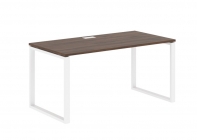 Стол письменный Skyland EDIS EQST 1580 Дуб Денвер темный Белый
