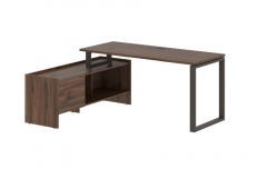 Стол с тумбой Skyland EDIS EQCT 17614 Дуб Денвер темный Мокко