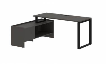 Стол с тумбой Skyland EDIS EQCT 17614 Мокко Черный