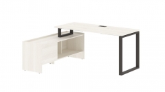 Стол с тумбой Skyland EDIS EQCT 17614 Ясень Траун Мокко