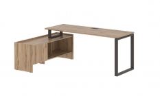 Стол с тумбой Skyland EDIS EQCT 19614 Дуб Денвер светлый Мокко