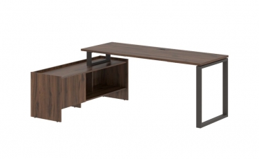 Стол с тумбой Skyland EDIS EQCT 19614 Дуб Денвер темный Мокко