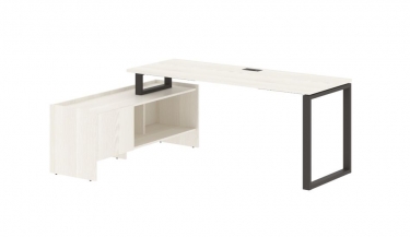 Стол с тумбой Skyland EDIS EQCT 19614 Ясень Траун Мокко