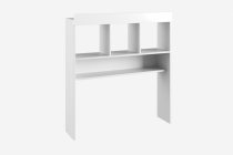 Полка-надстройка ДСВ мебель Радуга НД1040.1 Белый/Белый глянец