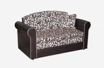 Диван Меком Тюльпан 2 Амара 525-01/Темно-коричневый