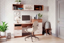 Комплект мебели для детской Можгинский лесокомбинат Вояж 3 Ц0029281 Ясень шимо темный Ясень шимо светлый