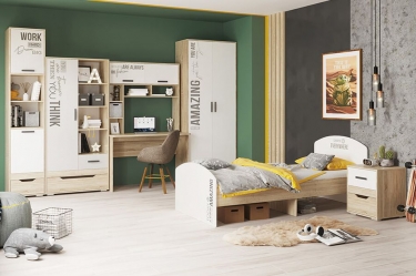 Тумба Можгинский лесокомбинат Джуниор Ц0022837 Дуб сонома Белый