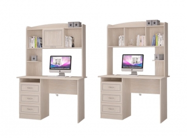 Стол письменный Можгинский лесокомбинат Верона Ц0001412 Дуб Атланта