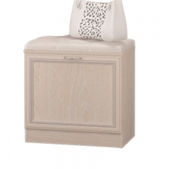 Тумба с мягким элементом Можгинский лесокомбинат Верона П0005277 Дуб Атланта Белый бенгал