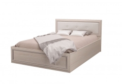 Кровать Можгинский лесокомбинат Верона П0005529 Дуб Атланта Белый бенгал