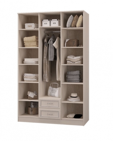 Шкаф трехдверный Можгинский лесокомбинат Верона П0005536 Дуб Атланта