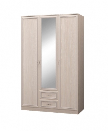 Шкаф трехдверный Можгинский лесокомбинат Верона П0005536 Дуб Атланта