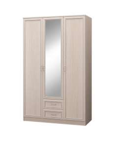 Шкаф трехдверный Можгинский лесокомбинат Верона П0005536 Дуб Атланта