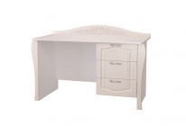 Стол письменный Можгинский лесокомбинат Виола-2 00078824 Ясень жемчужный Белый