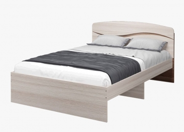 Кровать Можгинский лесокомбинат Валенсия П0003850 Ясень шимо светлый Ясень шимо темный