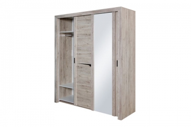Шкаф с раздвижными дверями Мебельград Соренто 16 Дуб бонифаций