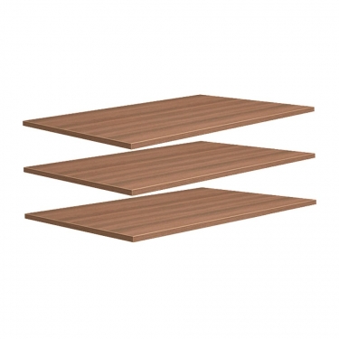 Комплект полок для четырехдверного шкафа 3 шт. Мебельград Соренто 02 Дуб Стирлинг