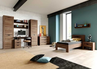 Стол письменный Мебельград Соренто 15 Дуб Стирлинг