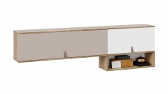 Шкаф навесной Трия Марвин ТД-345.12.21 Глиняный серый/Белый/Яблоня Беллуно