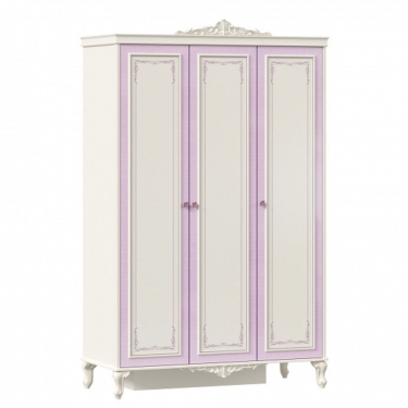 Шкаф трехстворчатый Любимый дом Маркиза ЛД 517.073.000 Алебастр