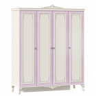 Шкаф четырехстворчатый Любимый дом Маркиза ЛД 517.113.000 Алебастр
