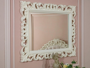 Зеркало настенное Любимый дом Классика тип 2 ЛД 663.160.000 Алебастр