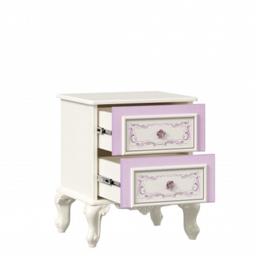 Тумба прикроватная Любимый дом Маркиза ЛД 517.015.000 Алебастр