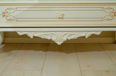 Комод высокий с 6 ящиками Любимый дом Луиза ЛД 665.085.000 Алебастр