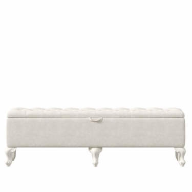 Банкетка 1520 Любимый дом Луиза ЛД 665.150.000 Алебастр Шампань