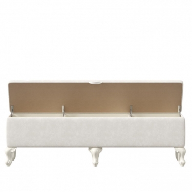 Банкетка 1520 Любимый дом Луиза ЛД 665.150.000 Алебастр Шампань