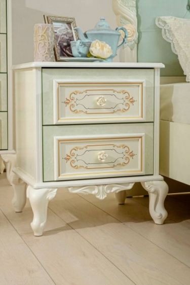 Комплект мебели для детской Любимый дом Луиза 5 Алебастр Мятный