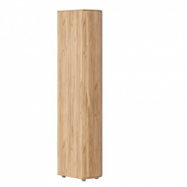 Шкаф окончание с гнутой дверью правый Любимый дом Марта-2 ЛД 406.060.000 Дуб золотой Дуб Тортуга