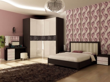 Шкаф одностворчатый Любимый дом Соната ЛД 628.040.000 Серый Шоколад Венге Цаво