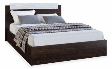 Кровать 1600 х 2000 мм Эко МАГ-РИВЕР Венге/Сосна Лоредо