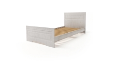 ГИП-6 Кровать 900 х 2000 мм ГИП-6 Юниор МАГ-РИВЕР Альберо Браш Грей/Дуб Эльза
