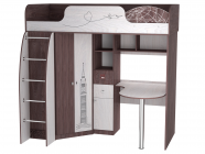 Кровать 2х ярусная Омега 18 МАГ-РИВЕР Анкор светлый/Анкор темный